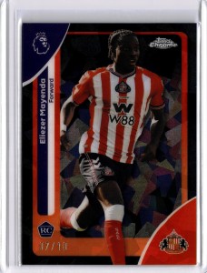 Eliezer Mayenda RC /10 - Sunderland - 2026 Topps Sapphire Premier League  for sale on Ebay