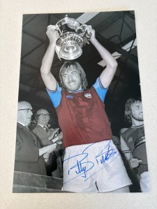 Billy Bonds Signed West Ham United Photo West Ham Autograph COA for sale on Ebay