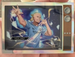 Erling Haaland Manchester City Topps Chrome Multi Case Hit Anime!!!  CA-EH for sale on Ebay