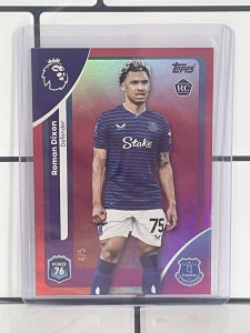 Topps Premier League 25/26 Roman Dixon /5 - Rookie RC - Everton for sale on Ebay