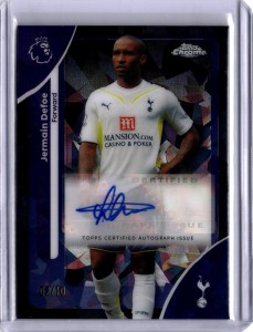 Jermain Defoe /10 Auto - Tottenham - 2026 Topps Sapphire Premier League  for sale on Ebay
