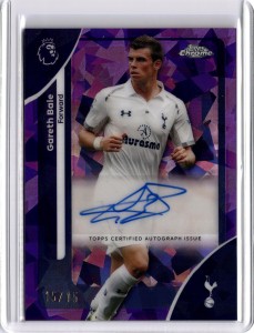 Gareth Bale /15 Auto - Tottenham - 2026 Topps Sapphire Premier League for sale on Ebay