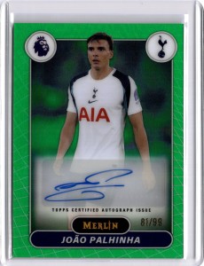 Joao Palhinha /99 Auto - Tottenham - 2026 Topps Merlin Premier League  for sale on Ebay