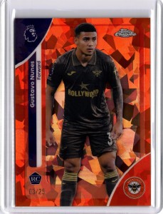 Gustavo Nunes RC /25 - Brentford - 2026 Topps Sapphire Premier League  for sale on Ebay