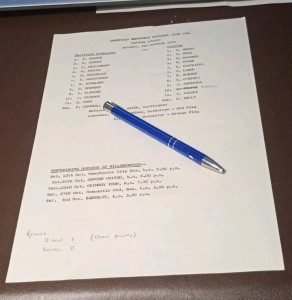 1979/80 Sheffield Wednesday v Everton RESERVES (Teamsheet) Central League for sale on Ebay