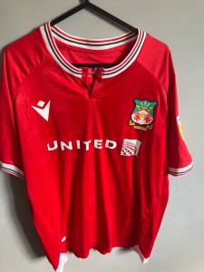 Wrexham home shirt 2023/24 10 Mullin for sale on Ebay