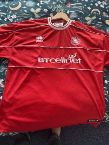 Middlesbrough FC Home shirt , Season 01/02 - Rare for sale on Ebay