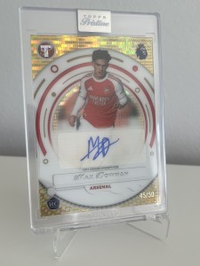 Topps Pristine Premier League 2025/26 Max Dowman RC Arsenal Gold Auto /50 #PA-MX for sale on Ebay