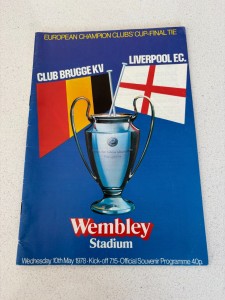 Liverpool Club Brugge 1978 European Cup Final Programme RARE for sale on Ebay
