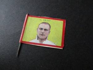 TOTTENHAM HOTSPUR / SPURS - 1933 Original Skipper Football Flag Pin, G. HUNT for sale on Ebay