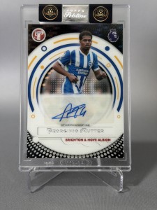 Georginio Rutter 1/1 auto - Topps Pristine Premier League - Brighton & Holland for sale on Ebay