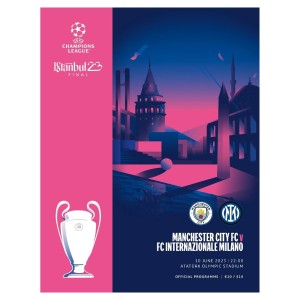 2023 Champions League Final Programme - Manchester City v Inter Milan for sale on Ebay