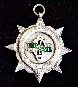 14.0gm Sterling Silver Cycling Fob Medal. Club Championship, Forest CC 1935. for sale on Ebay