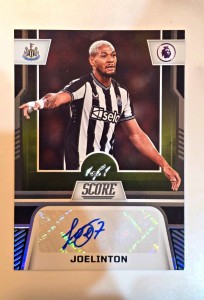 Panini 2023-24 Score Premier League Joelinton Newcastle United SS-J Auto 1/1 for sale on Ebay