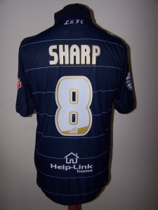 Macron Leeds United 2013/2014 Shirt (M) Match Issue #8 Billy SHARP Sheffield for sale on Ebay
