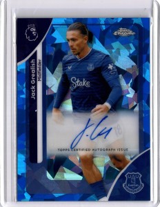 Jack Grealish Auto - Everton - 2026 Topps Sapphire Premier League for sale on Ebay