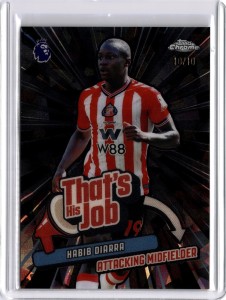 Habib Diarra /10 - Sunderland - 2026 Topps Sapphire Premier League  for sale on Ebay