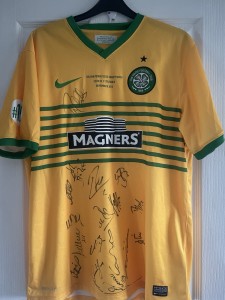 Celtic Fc Signed Foundation Football Shirt with COA for sale on Ebay