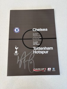 Ledley King Signed Spurs 2008 Carling Cup Final Programme Spurs Autograph COA for sale on Ebay