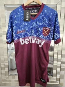  West Ham United Fan design concept  football Shirt size Large for sale on Ebay