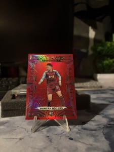 Morgan Rogers Rookie /10 Red Flood Panini Obsidian 23-24 Aston Villa Chelsea  for sale on Ebay