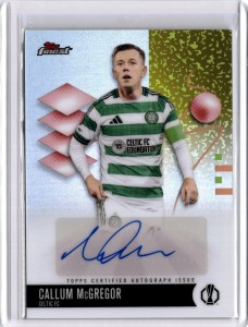 Callum McGregor Auto - Celtic - 2025-26 Topps Finest UCC for sale on Ebay