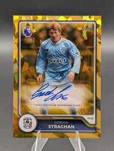 Gordon Strachan /50 Auto Coventry City Topps Flagship Premier League 26/27 for sale on Ebay