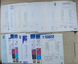 22 Different Ipswich Town v  Queens Park Rangers Res, Youth Cup, U21 1985-2018 for sale on Ebay