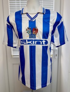 Brighton & Hove Albion Football Shirt Top Vintage 2000 Errea Centenary SKINT Kit for sale on Ebay