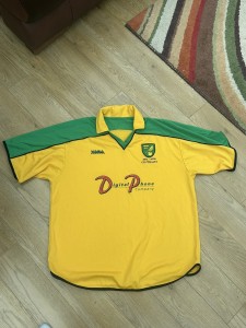 Original Authentic Xara Norwich City 2001/2002 Home Shirt Mens Large  for sale on Ebay