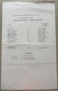 1979/80 Arsenal Reserves v Birmingham City Football Combination at Highbury for sale on Ebay