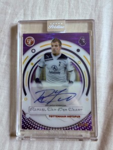 Rafael Van der Vaart Tottenham /99 Auto Topps Pristine Prem 2026 for sale on Ebay