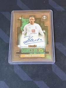 Dimitar Berbatov Topps Merlin UCC 2024-25 Sorcerers Auto /99 - Tottenham for sale on Ebay
