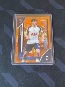 Archie Gray Topps Premier League Sapphire 2025-26 Orange /25 - Tottenham. for sale on Ebay