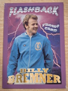 BILLY BREMNER - LEEDS UNITED - RARE FLASHBACK  L/E HOSSACK PROMO  CARD  /30 for sale on Ebay