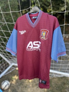 Vintage Aston Villa 1997 Football Shirt Reebok Size XL 42-44 for sale on Ebay