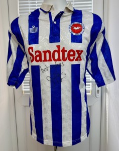 Brighton & Hove Albion Football Shirt Top Admiral 1994 Vintage Kit  for sale on Ebay