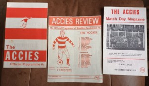 3 Hamilton Academical  Scottish League 1971 & 73 Programmes for sale on Ebay
