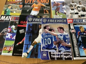 10 x MLS & NASL Soccer Programmes for sale on Ebay