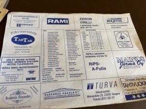 RIPS Finland V Ipswich Town Friendly Football Programme 4/8/1980s ? for sale on Ebay