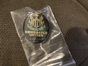 Newcastle United vs Sunderland Football Pin Badge 2002/2003 for sale on Ebay