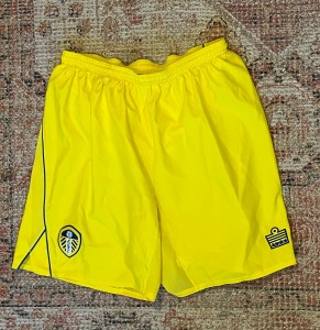 LEEDS UNITED 2006/07 Match Issued ADMIRAL Players Away Shorts LUFC LARGE for sale on Ebay