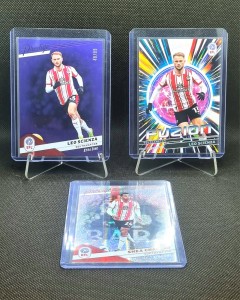 Southampton FC EFL Prestige Leo Scienza Fuzion Numbered /99 Shea Charles Bundle for sale on Ebay