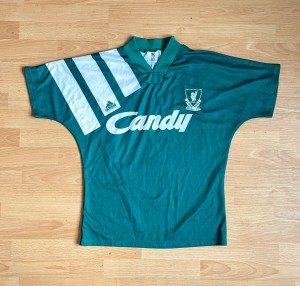 1991-92 Liverpool Away Football Shirt Soccer Jersey M for sale on Ebay