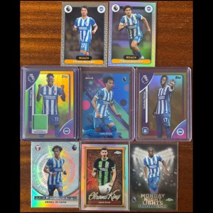 Topps Premier League Brighton and Hove Albion Bundle - 3x Numbered, 1x Relic for sale on Ebay