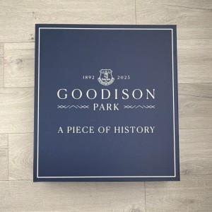 Everton Football Club Goodison Park Stadium Seat (Top Balcony) for sale on Ebay