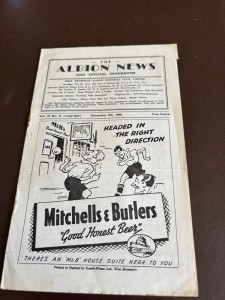 West Brom Albion V Sunderland Division 1 Football Programme 1950-1  9/12/1950 for sale on Ebay