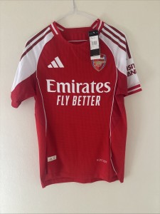 Replica Arsenal FC Football Top Size Small #6 Williamson for sale on Ebay