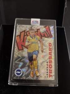 Leandro Trossard 2020-21 Panini Prizm Kaboom SSP Arsenal Brighton for sale on Ebay
