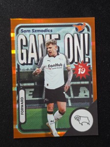 2025/26 Panini Football EFL - Orange Velocity /75 Sam Szmodics Derby County Game for sale on Ebay